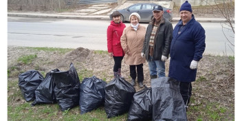 Аппарат Уполномоченного принял участие в субботнике.